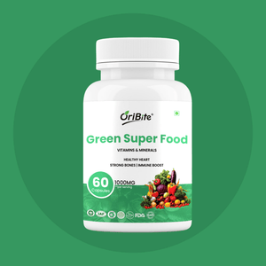Super Green Superfood Capsules for Immunity & Bone Strength - Oribite