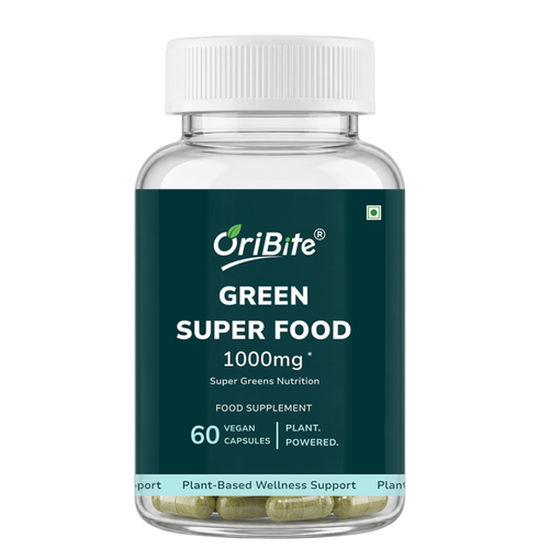 Super Green Superfood Capsules for Immunity & Bone Strength