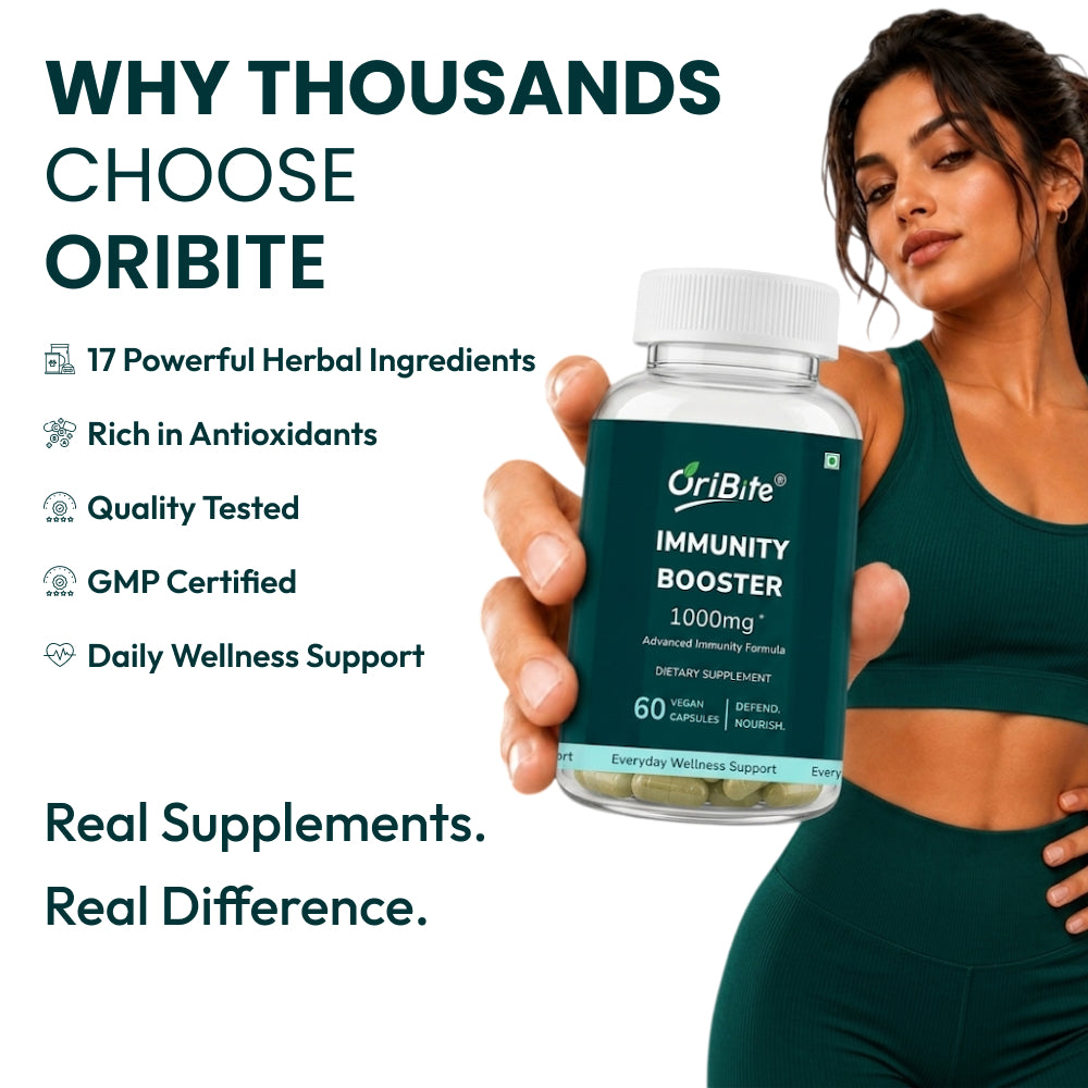 Immunity Booster Capsules with Amla Tulsi & Moringa Blend
