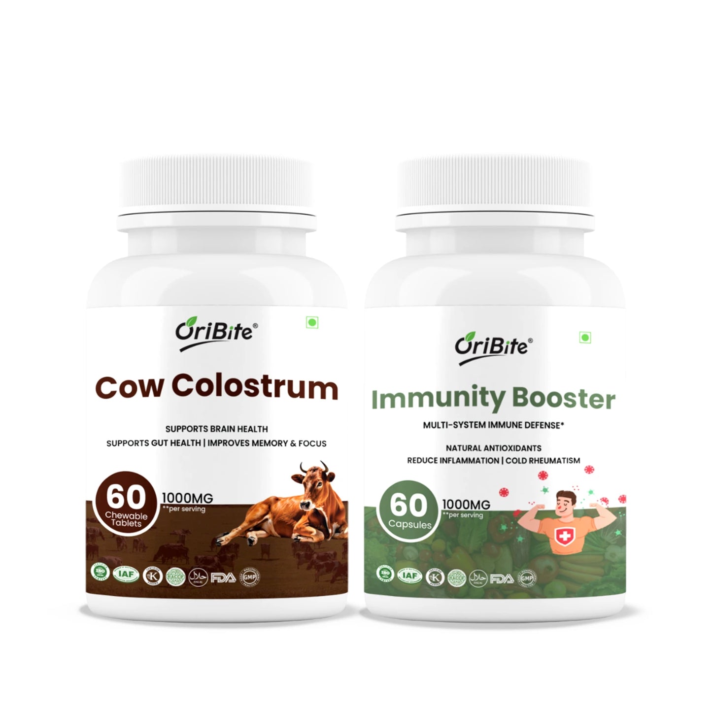 Immunity Booster & Cow Colostrum – Strength, Energy, and Protection.