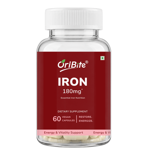 Iron Bisglycinate Capsules for Energy & Oxygen Transport