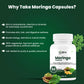 Oribite Moringa Seed Oil 1000mg – 60 Capsules | Cold-Pressed & Pure Superfood Supplement | Supports Skin, Hair, Digestion, Energy & Immunity | Rich in Vitamins & Antioxidants | Non-GMO, Gluten Free