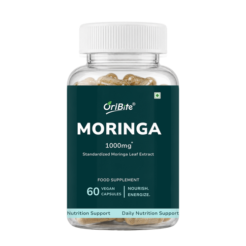 Moringa Oleifera Leaf Extract Capsules for Immunity & Nutrition