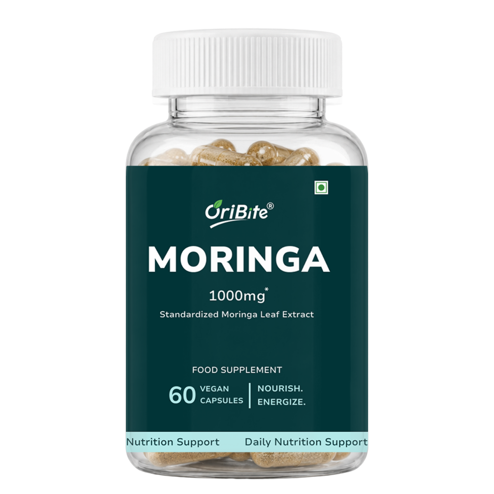 Moringa Oleifera Leaf Extract Capsules for Immunity & Nutrition