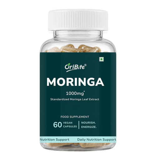 Moringa Oleifera Leaf Extract Capsules for Immunity & Nutrition