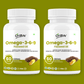 Flaxseed Oil Omega 3 6 9 Capsules for Heart Health