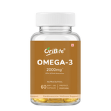 Omega 3 Fish Oil Softgel Capsules for Heart & Brain Health