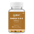 Flaxseed Oil Omega 3 6 9 Capsules for Heart Health