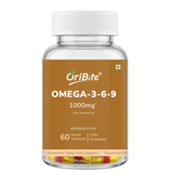 Flaxseed Oil Omega 3 6 9 Capsules for Heart Health