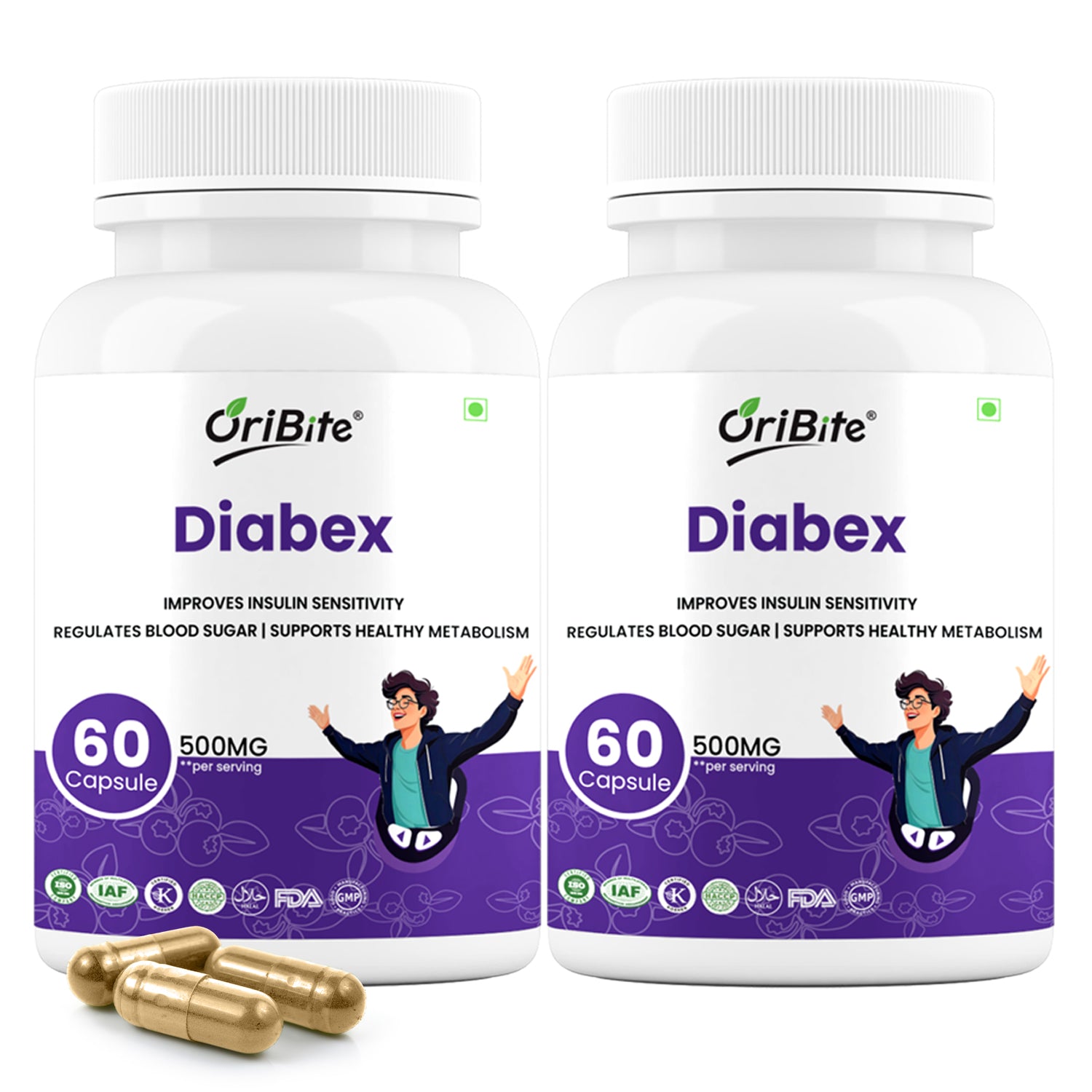 Oribite Diabex 120 Capsules