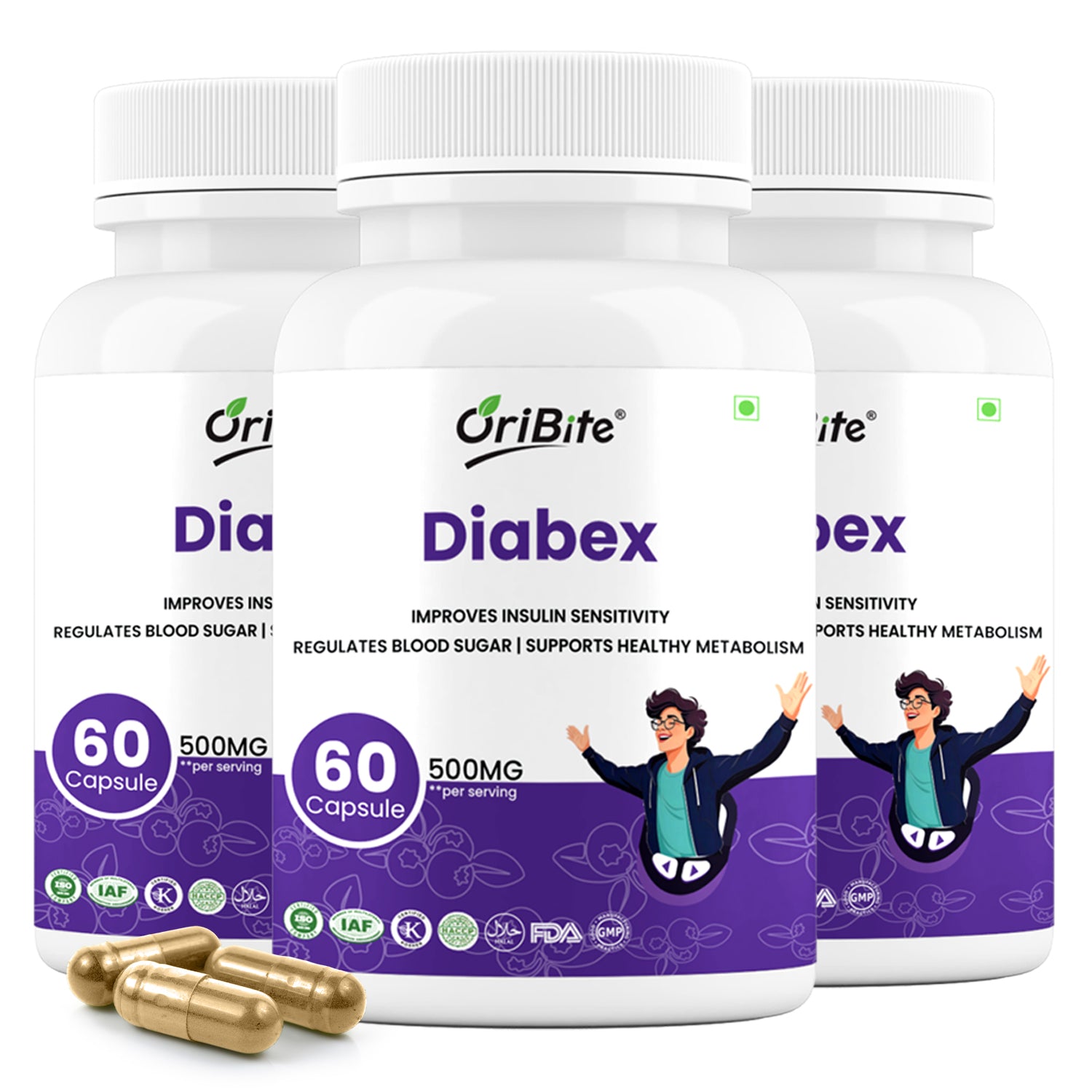 Oribite Diabex 180 Capsules