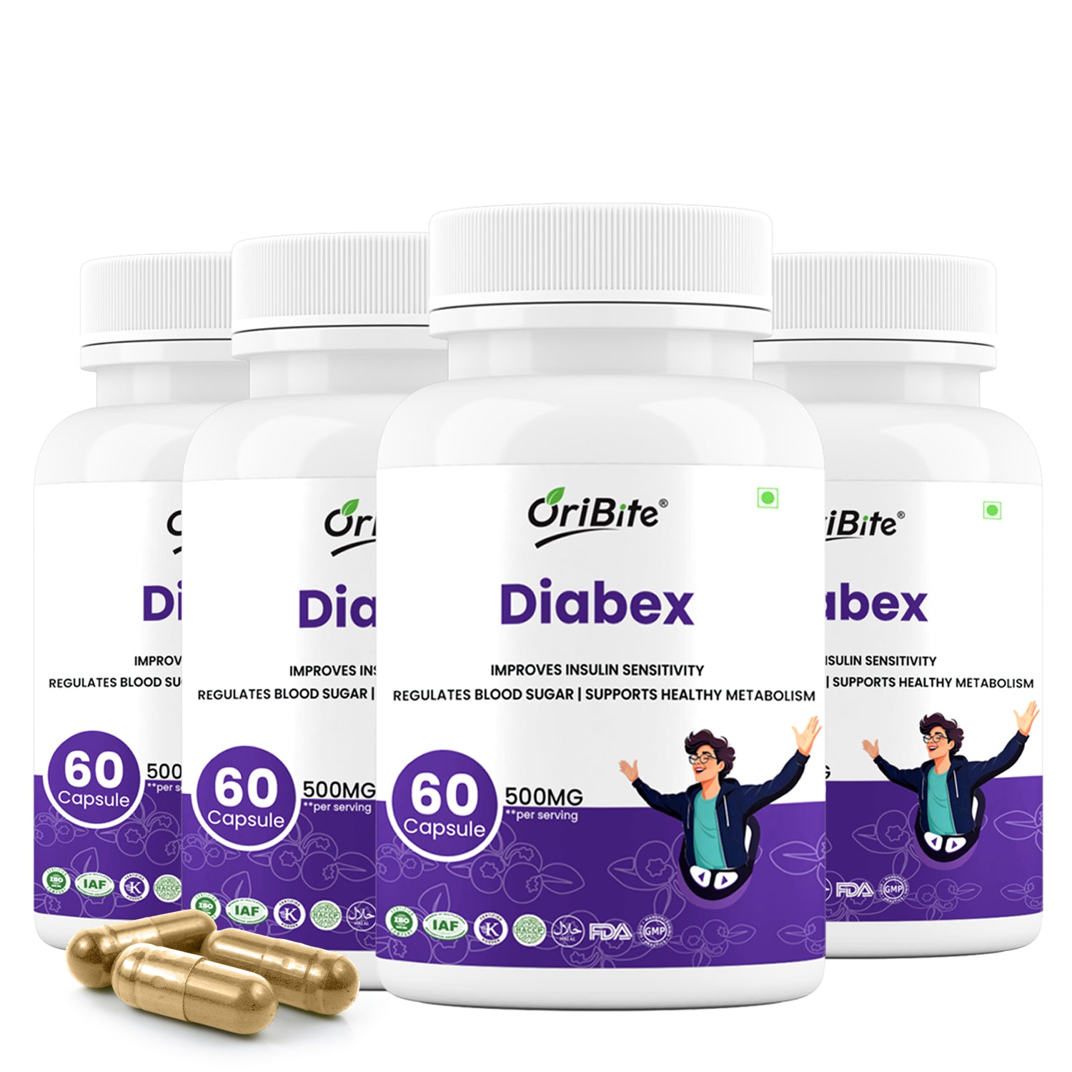 Oribite Diabex 240 Capsules