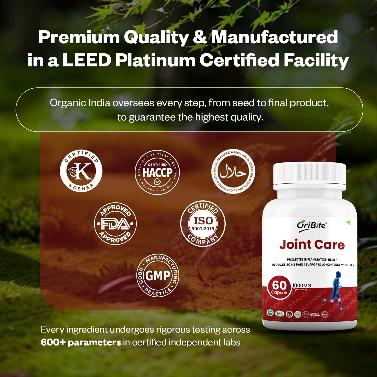 Oribite Joint Care Capsules Certified