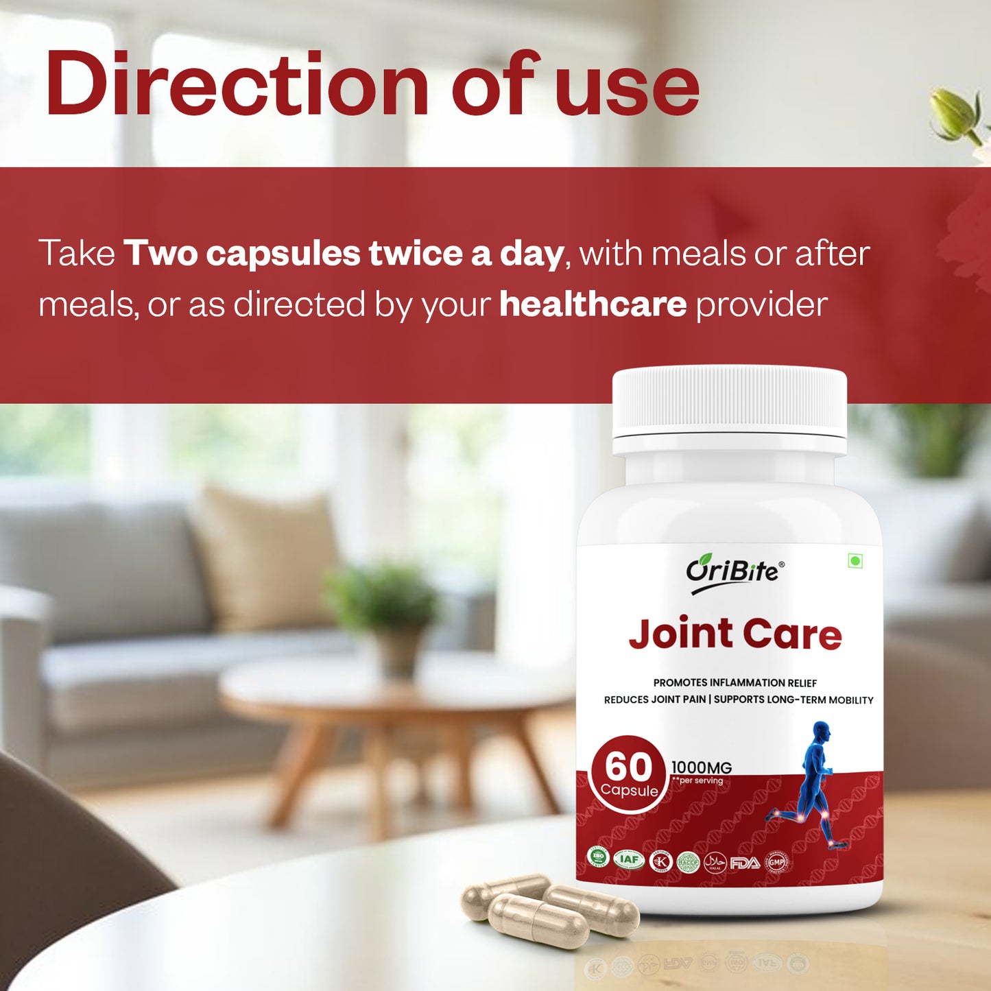 Oribite Joint Care Capsules Use