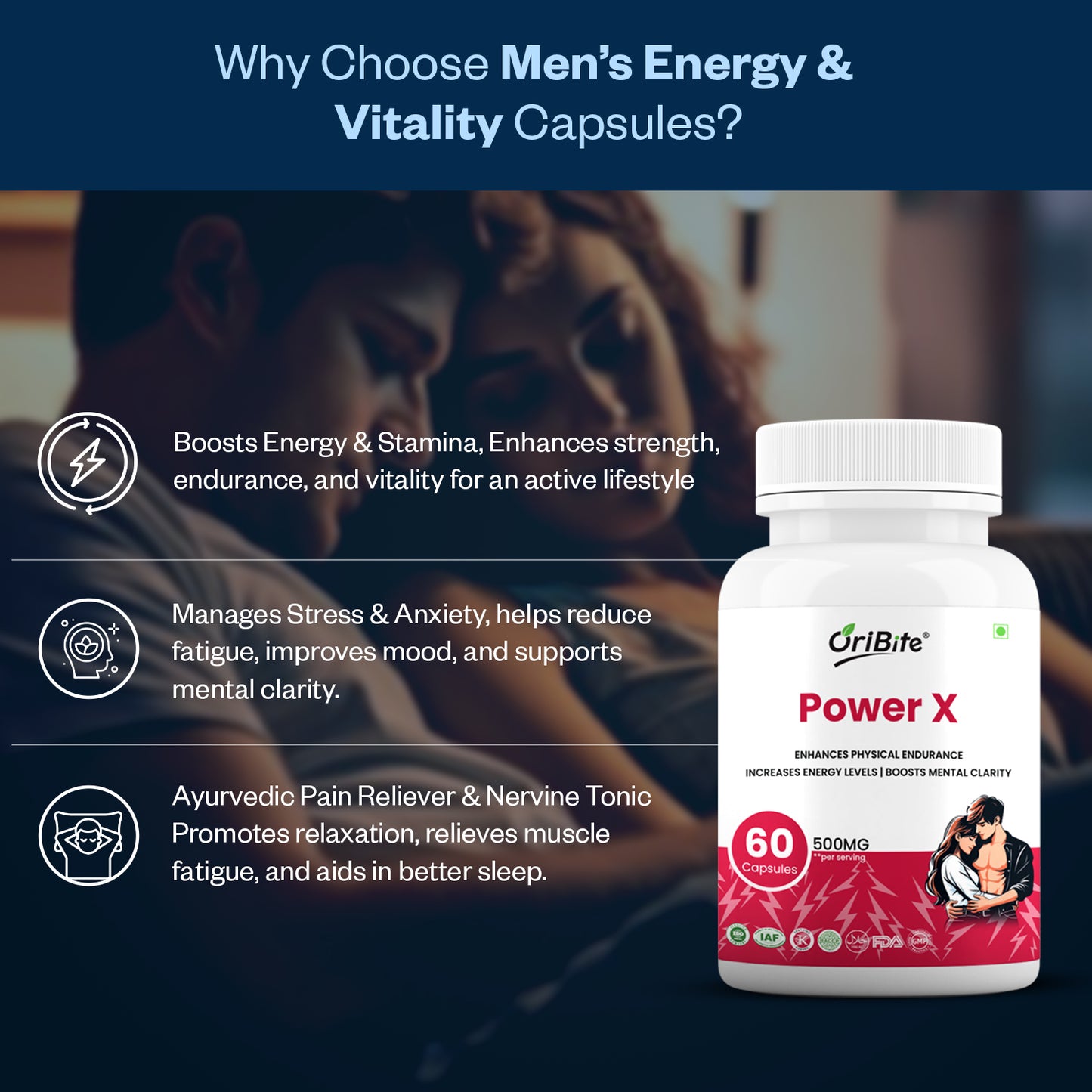 Oribite Power X Capsule | 120 Capsules