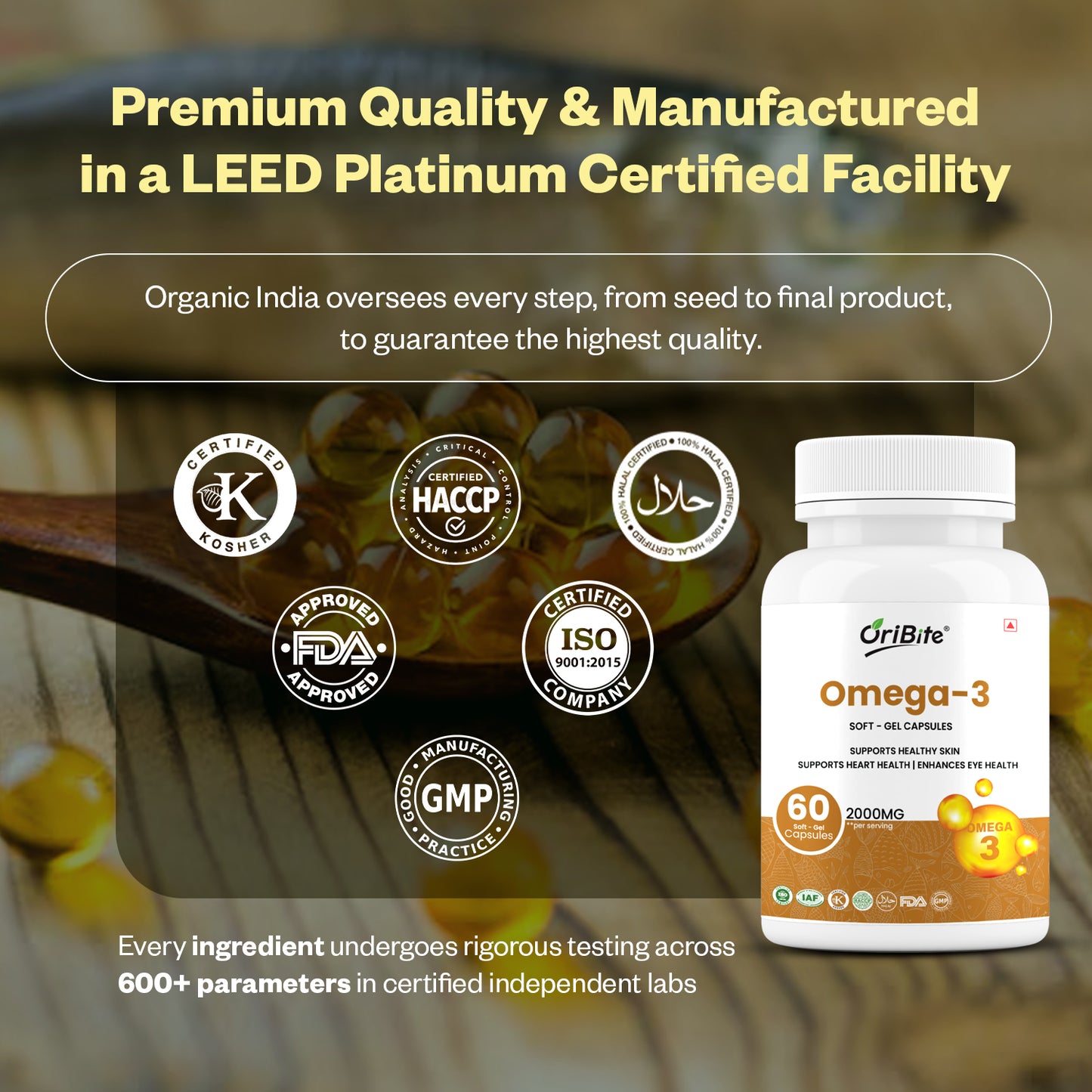 Oribite Omega 3 Capsule | 60 Capsule