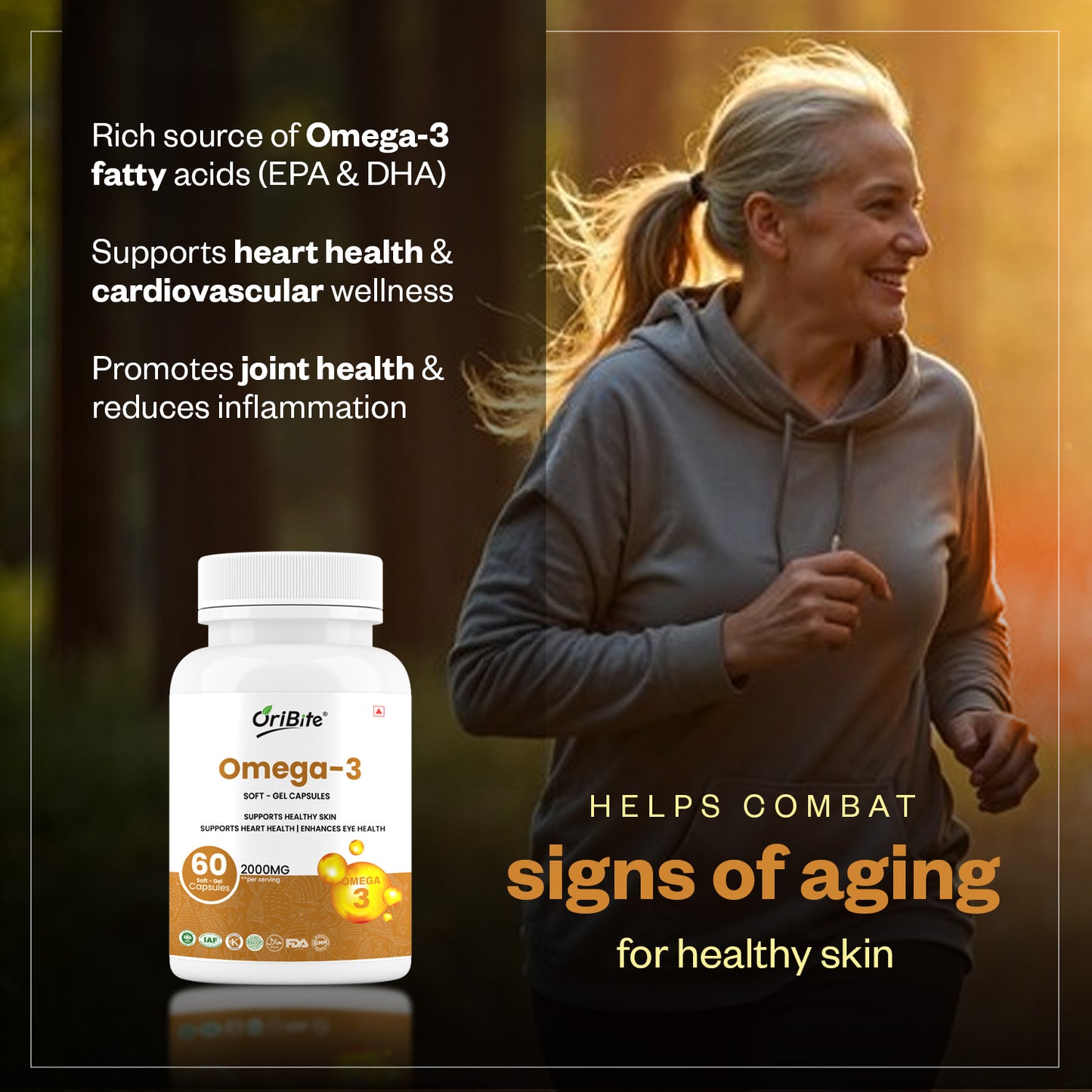 Oribite Omega 3 Capsule | 60 Capsule