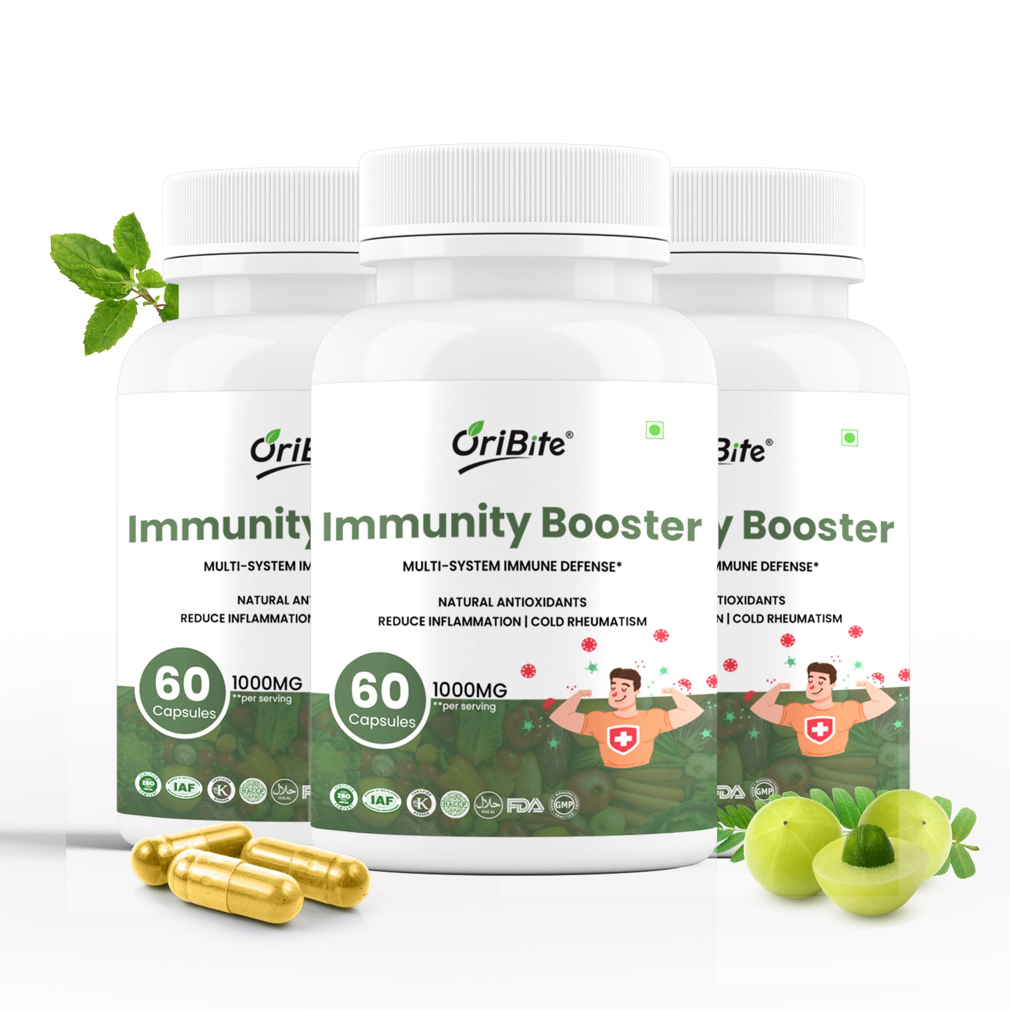 Oribite Immunity Booster Capsules (1 Month Supply)