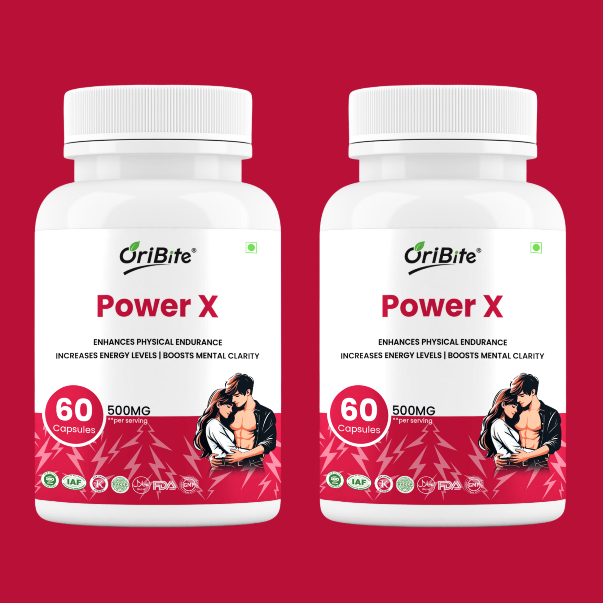 Tribulus & Ginseng Capsules for Male Performance & Vitality - Oribite