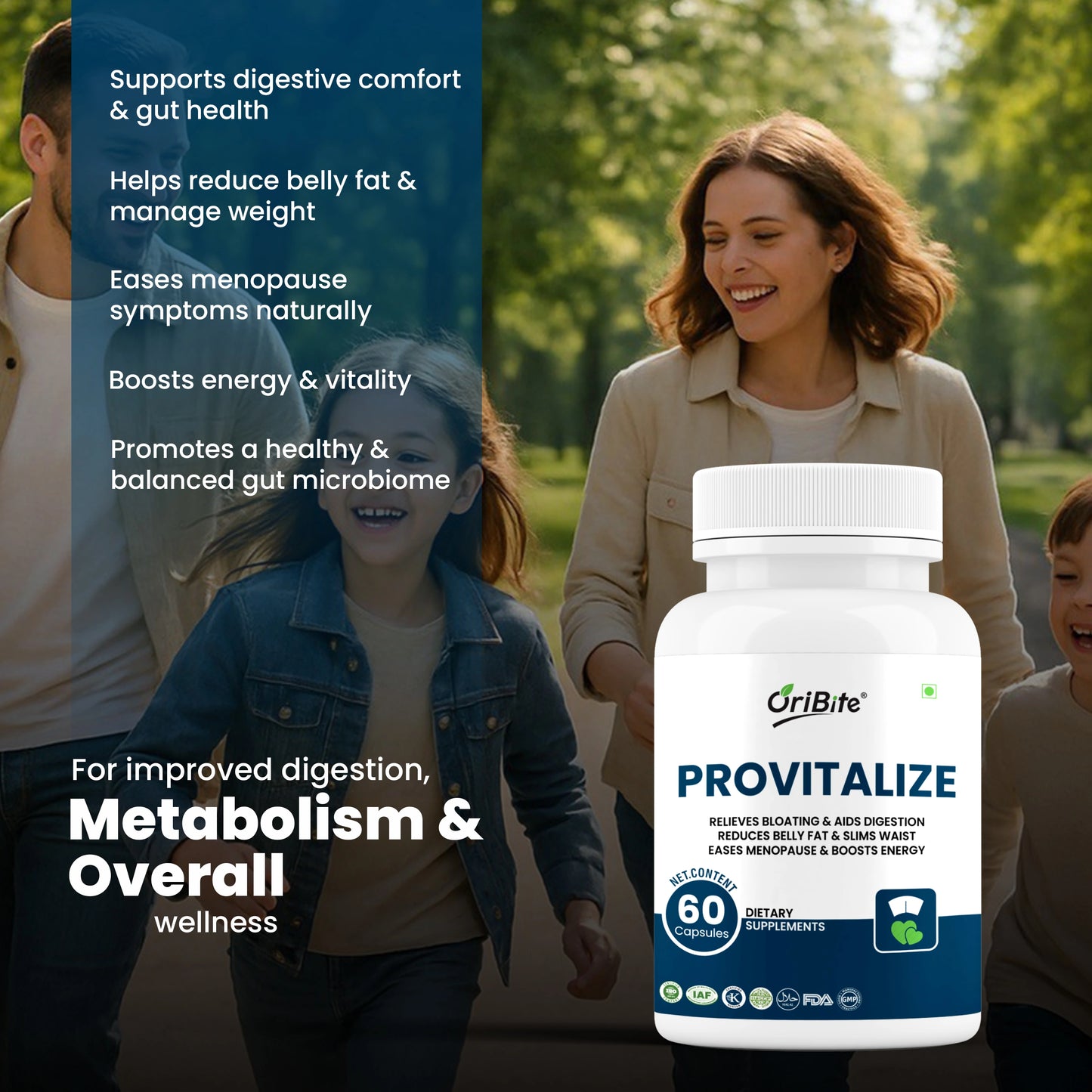 Provitalize & Previtalize Slim Gut Bundle | Menopause Prebiotics & Probiotics for Women | Supports Digestion, Joint Health, Belly Fat & Energy | 30 Day Supply