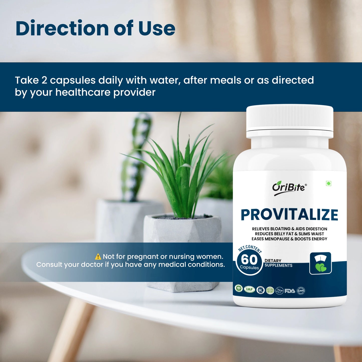 Provitalize & Previtalize Slim Gut Bundle | Menopause Prebiotics & Probiotics for Women | Supports Digestion, Joint Health, Belly Fat & Energy | 30 Day Supply