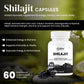 Shilajit Capsules for Men & Women (1000mg Per Serving, 60 Count) With Ashwagandha, Tribulus & Piperine | Energy, Stamina, Immunity & Vitality Support | Natural Dietary Supplement, Vegan Friendly