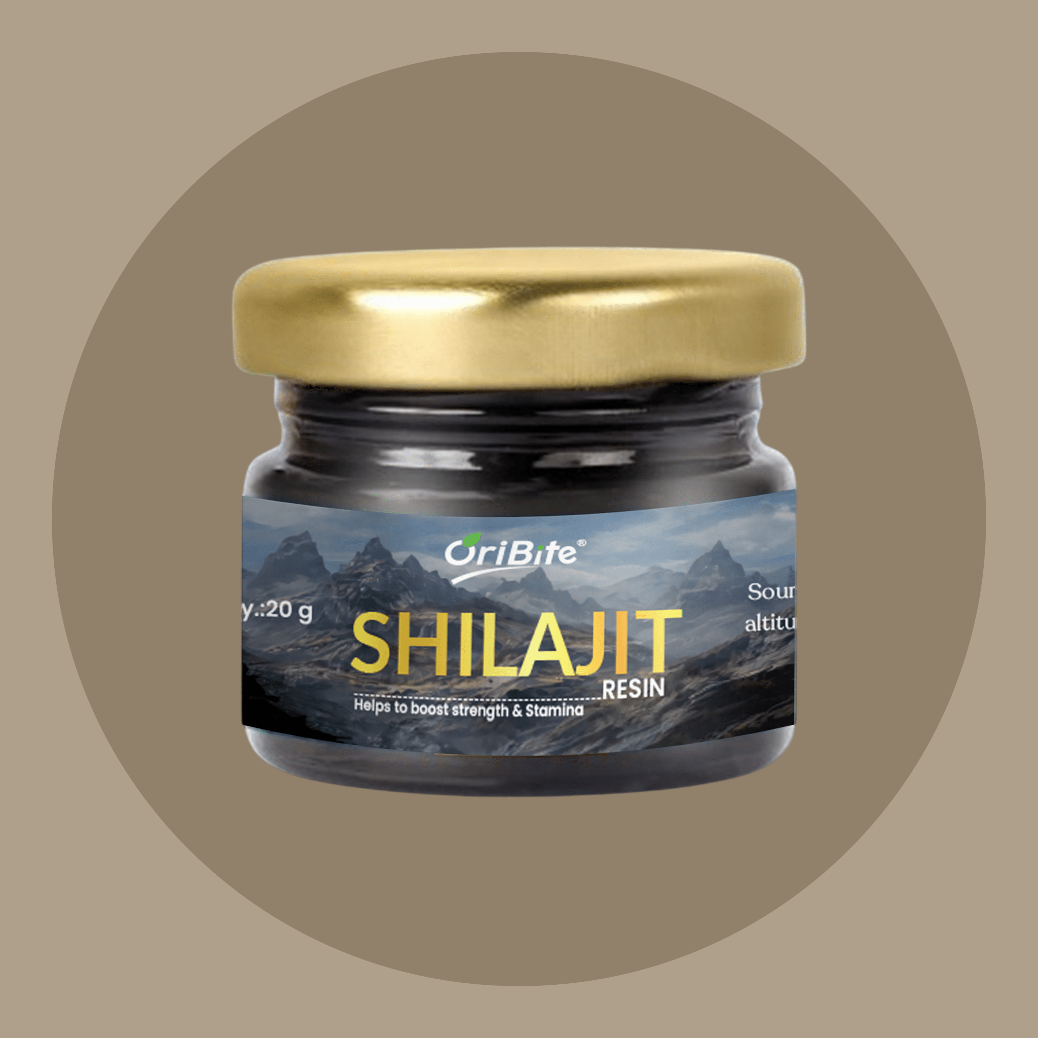 Pure Himalayan Shilajit Resin for Strength & Stamina - Oribite