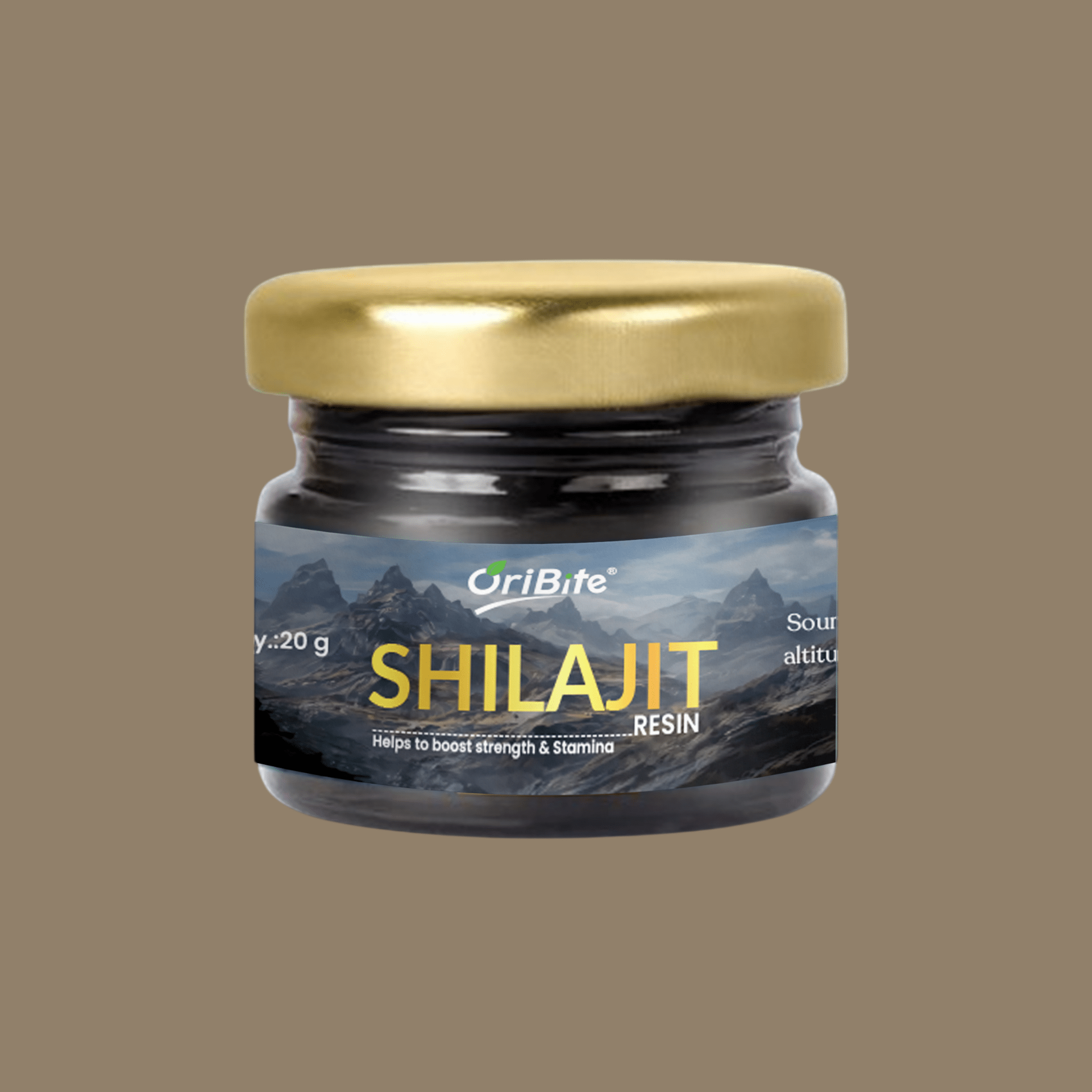 Pure Himalayan Shilajit Resin for Strength & Stamina - Oribite