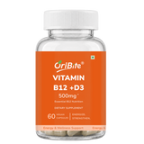 Vitamin B12 & D3 Capsules for Nerve & Bone Health