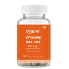 Vitamin B12 & D3 Capsules for Nerve & Bone Health
