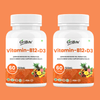 Vitamin B12 & D3 Capsules for Nerve & Bone Health - Oribite