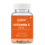 Vitamin C Capsules with Amla & Rosehip for Immunity