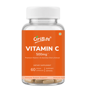 Vitamin C Capsules with Amla & Rosehip for Immunity