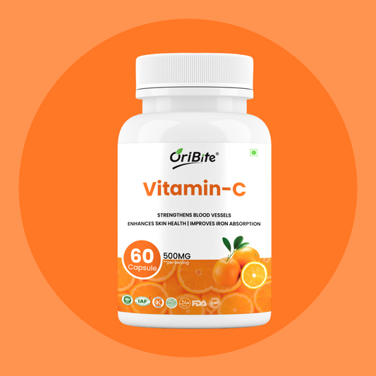 Vitamin C Capsules with Amla & Rosehip for Immunity