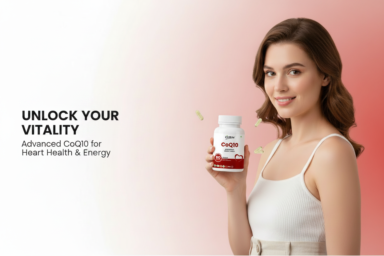 CoEnzyme Q10 Capsules for Energy & Healthy Aging