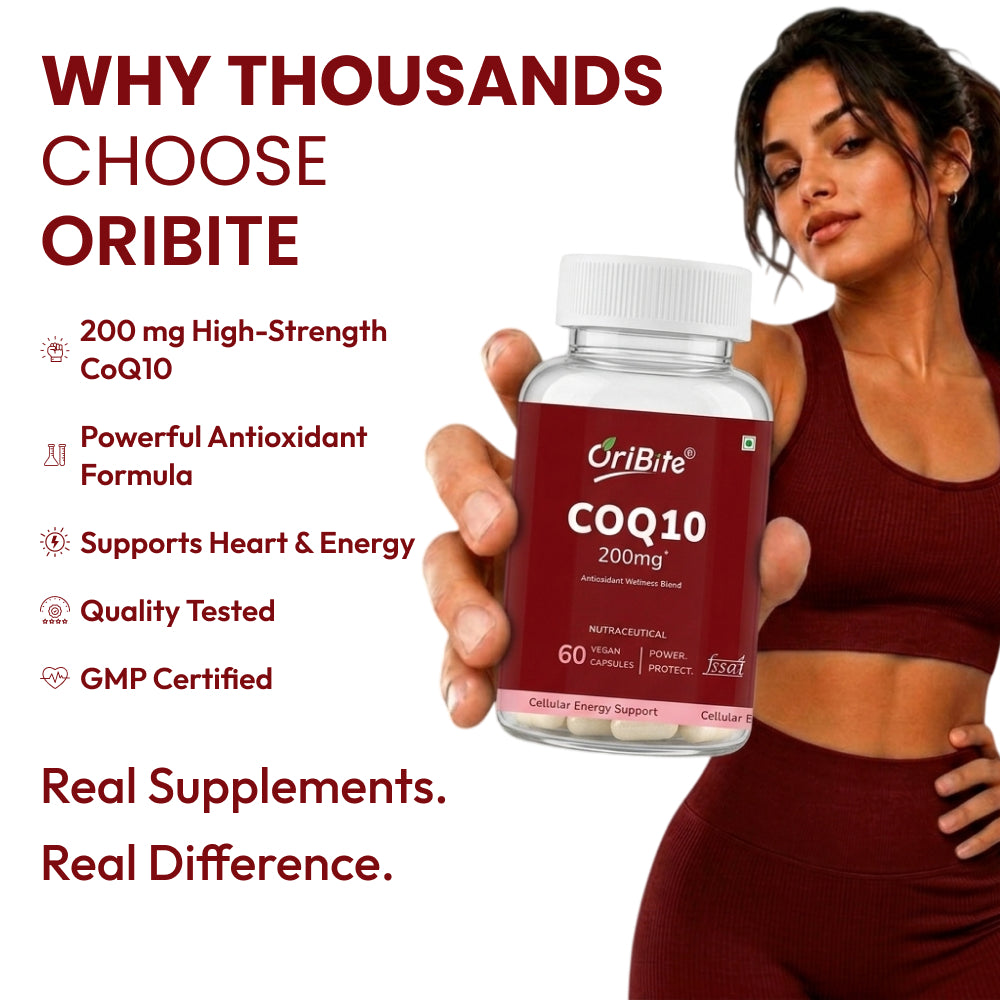 CoEnzyme Q10 Capsules for Energy & Healthy Aging