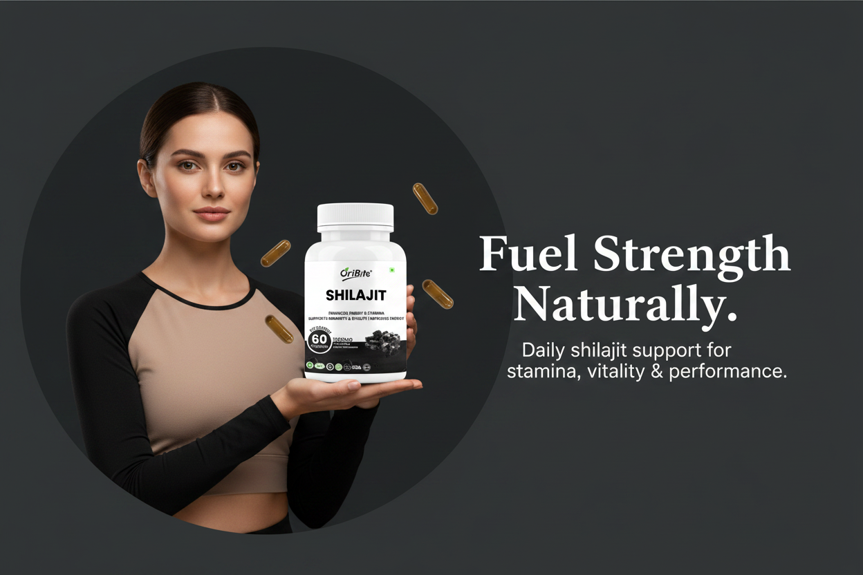 Shilajit Extract Capsules for Stamina & Vitality