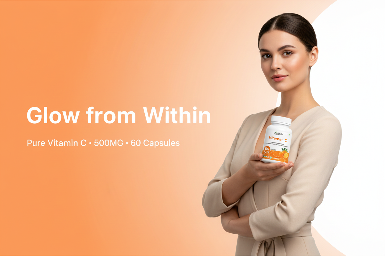 Vitamin C Capsules with Amla & Rosehip for Immunity