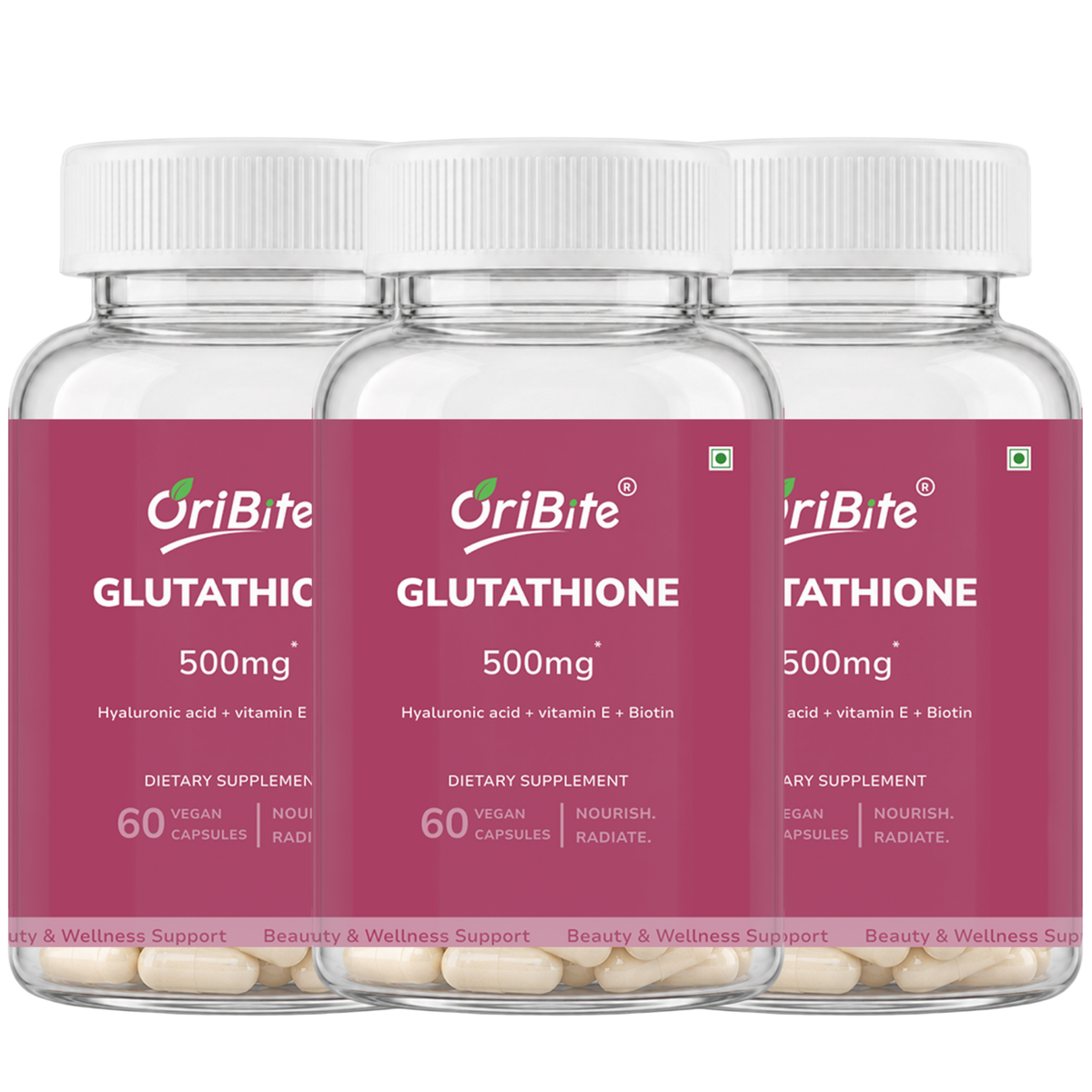 Oribite Glutathione 500mg Capsules