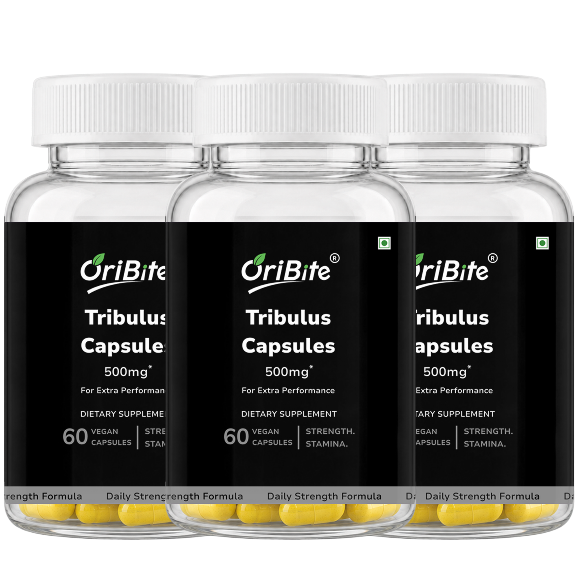 Tribulus & Ginseng Capsules for Male Performance & Vitality