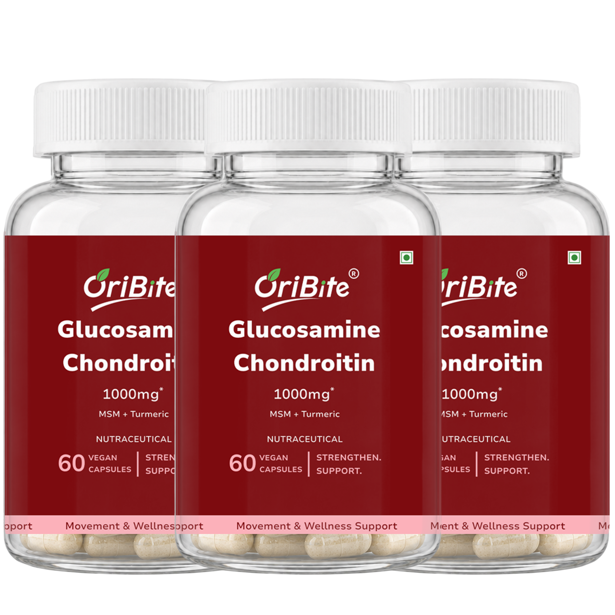 Glucosamine & Chondroitin Capsules for Joint Care & Mobility