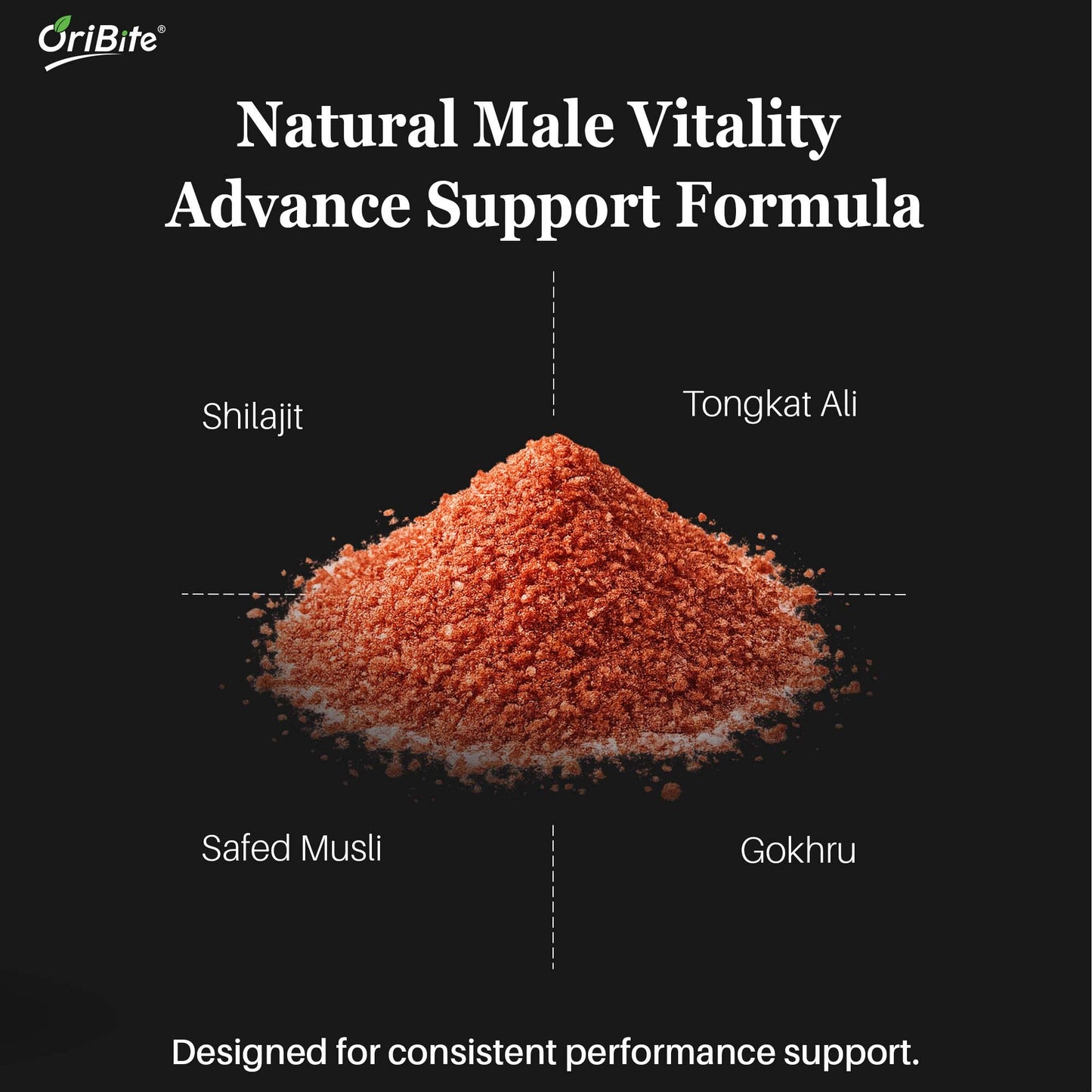 Oribite Testo Booster Tablets (1 Month Supply)