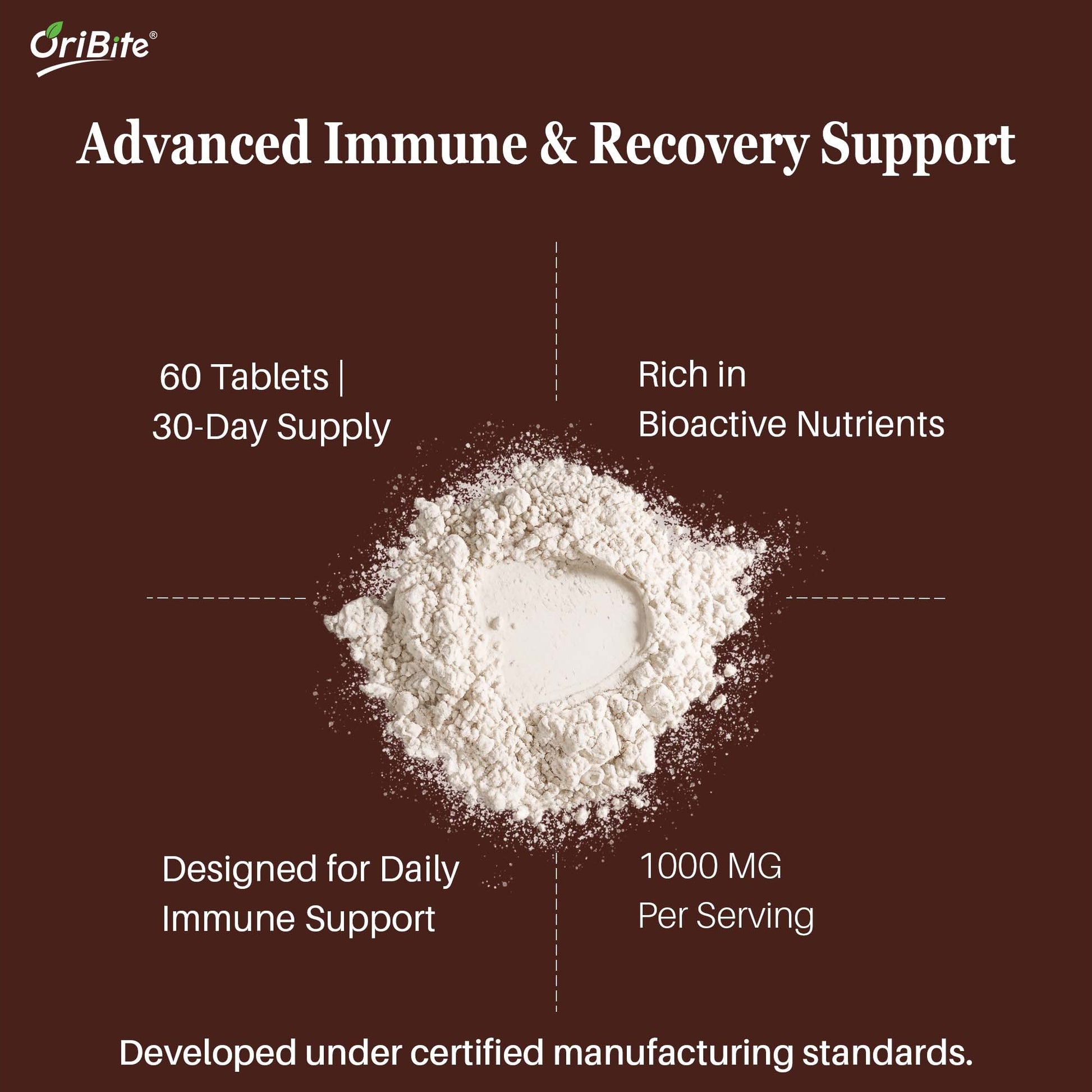 Cow Colostrum Tablets for Immunity & Gut Health - Oribite