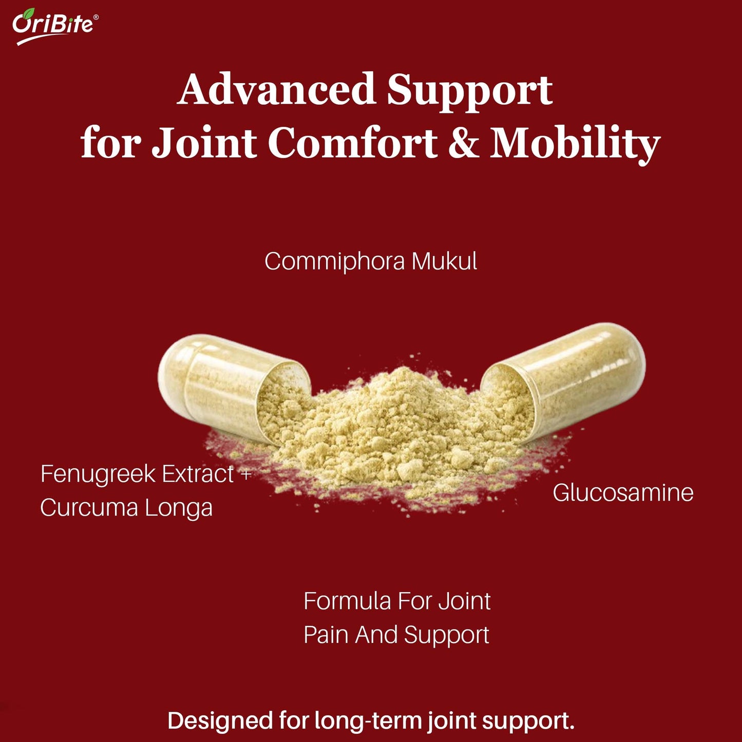 Glucosamine & Chondroitin Capsules for Joint Care & Mobility