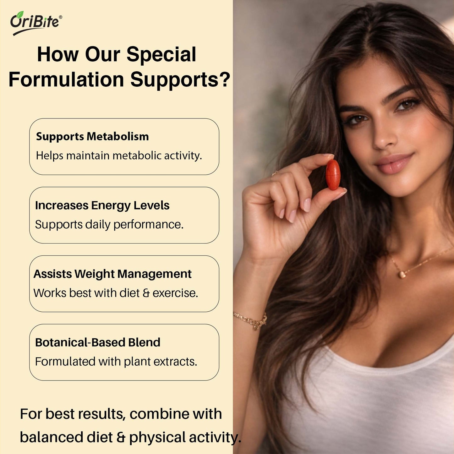 Garcinia Cambogia & Green Tea Fat Burner Tablets for Weight Loss