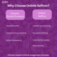 Oribite Saffron Supplement 30mg Capsules (2 Month Supply)