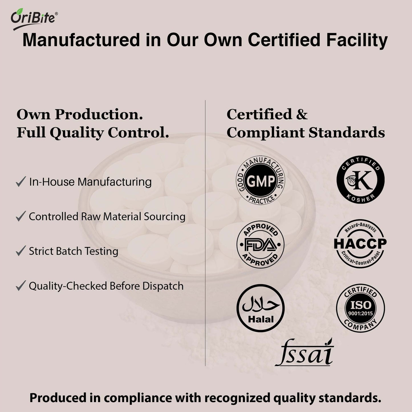 Cow Colostrum Tablets for Immunity & Gut Health - Oribite