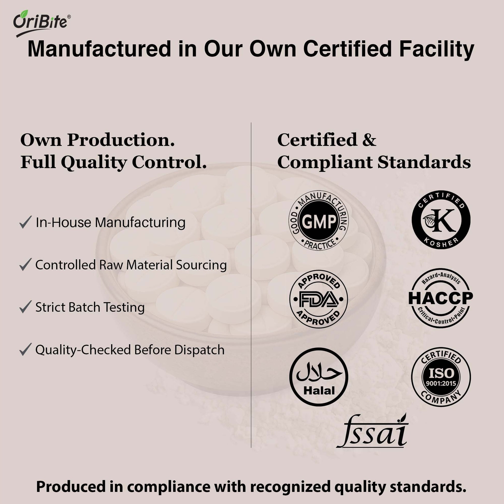 Cow Colostrum Tablets for Immunity & Gut Health - Oribite