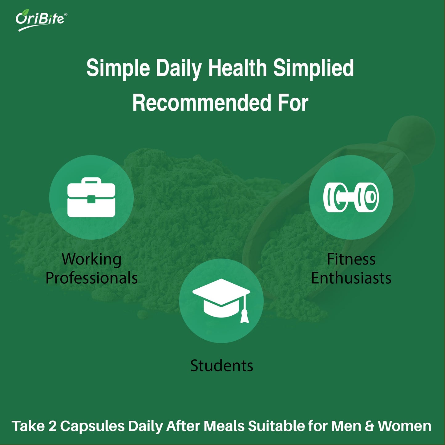 Moringa Oleifera Leaf Extract Capsules for Immunity & Nutrition