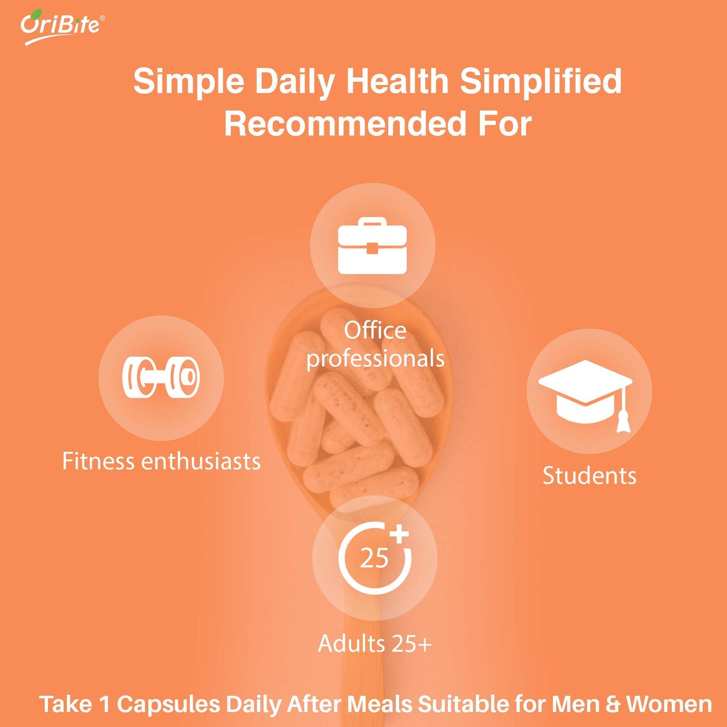 Vitamin B12 & D3 Capsules for Nerve & Bone Health